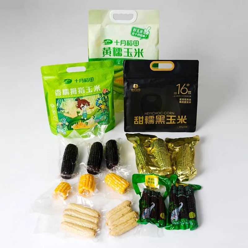 Bagiau Pecynnu Corn Ffres